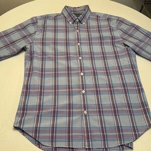 EUC Bonobos Men’s sz L Button Down Shirt 100% cotton